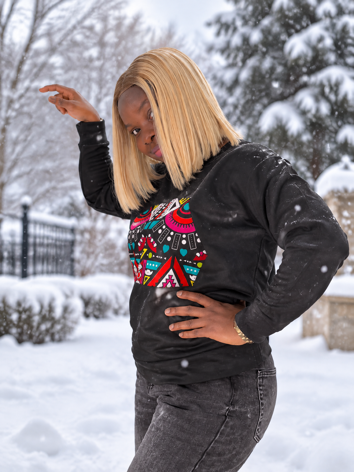The Afro Canada hoodie