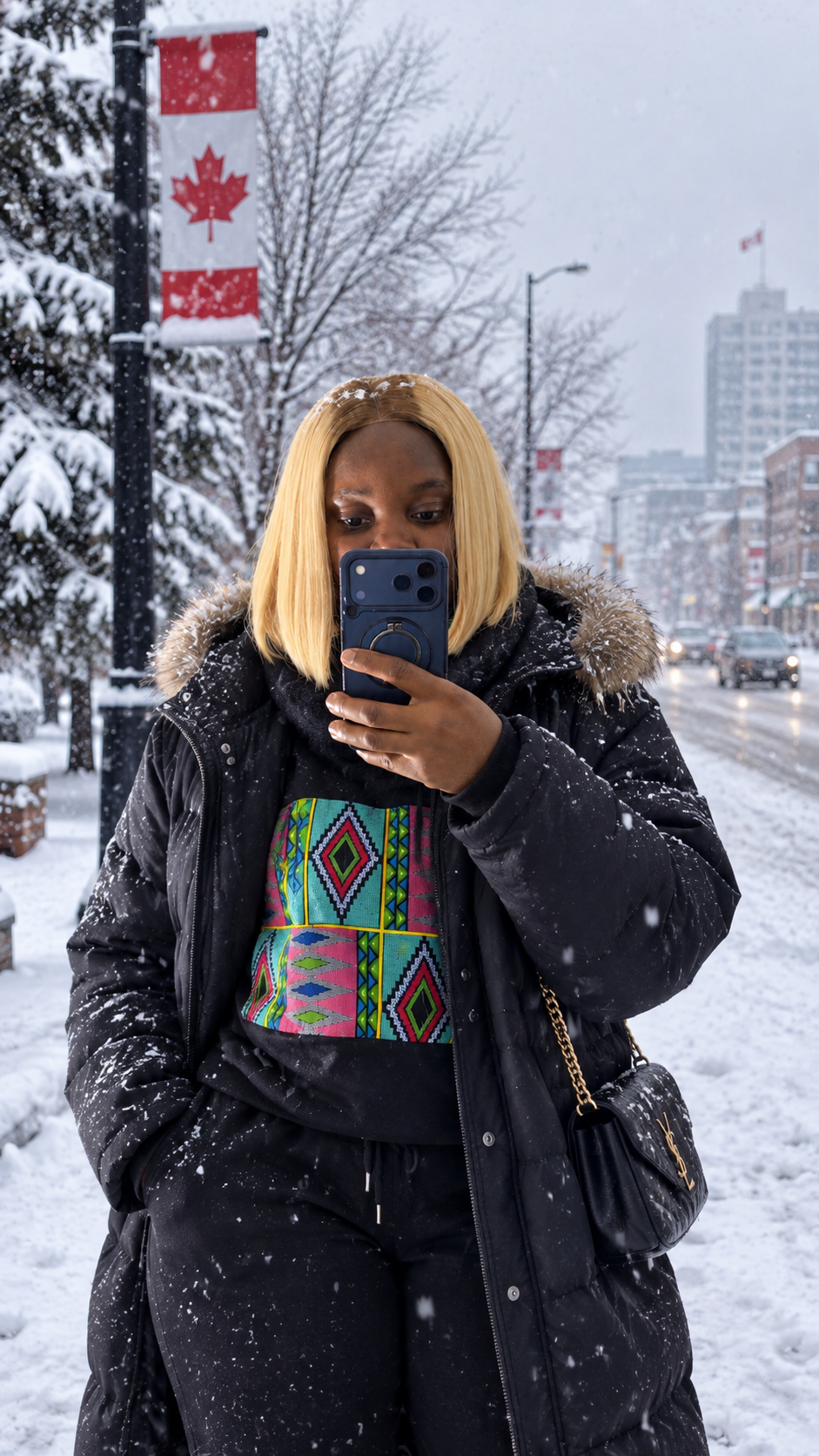 The Afro Canada hoodie