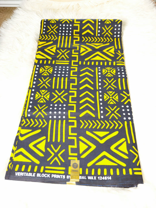 Tribal Ankara Wax, 100% Cotton