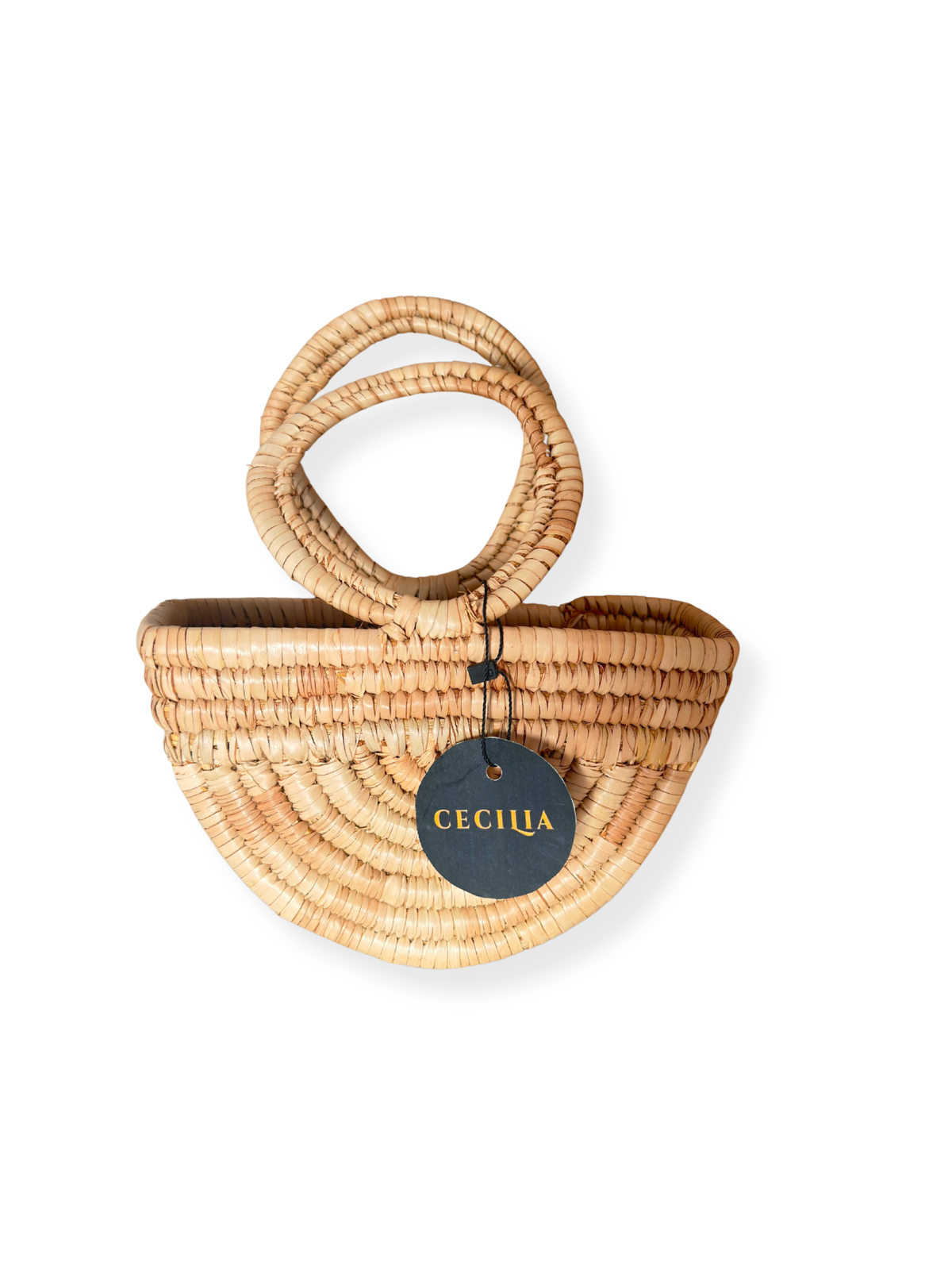 Woven Basket Bag