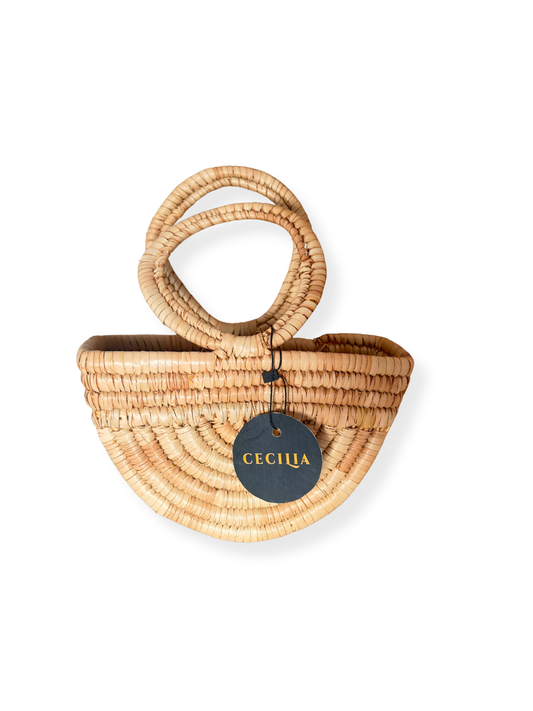 Woven Basket Bag